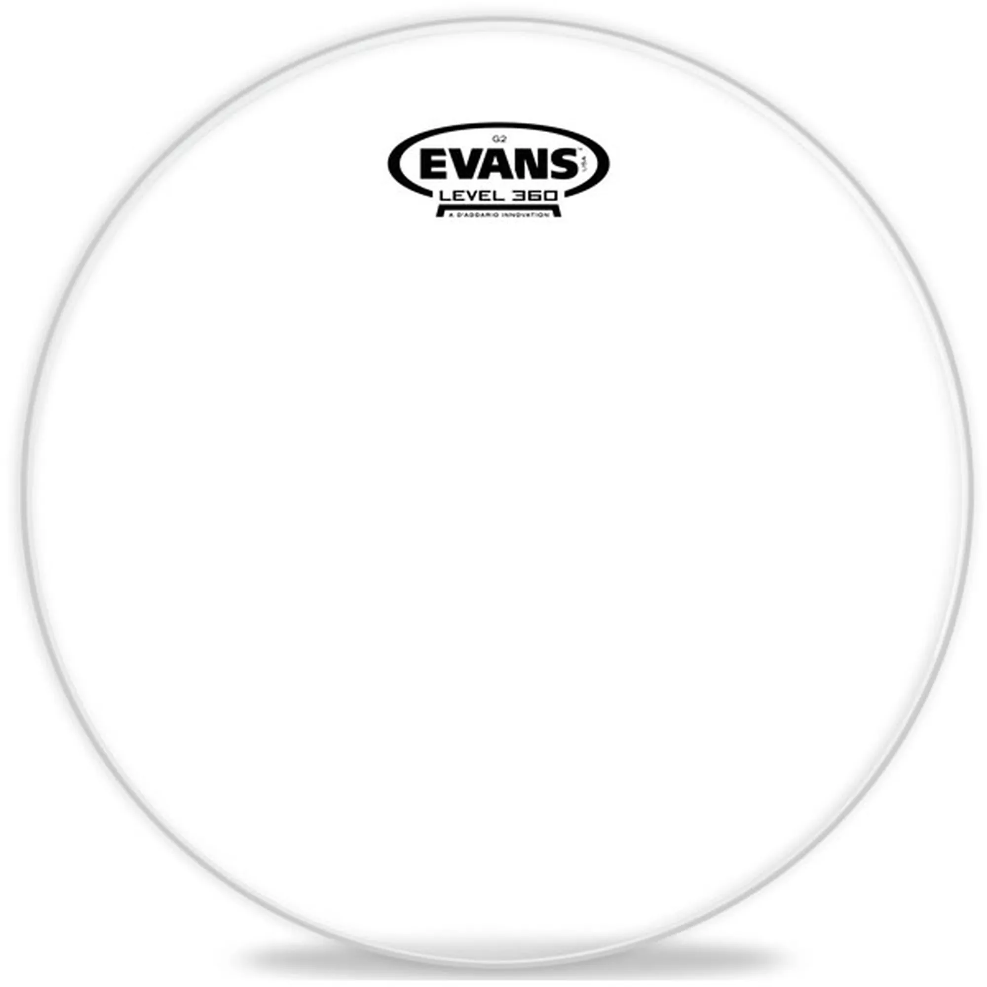 Vorderes Coverbild Evans G2 Clear 13"