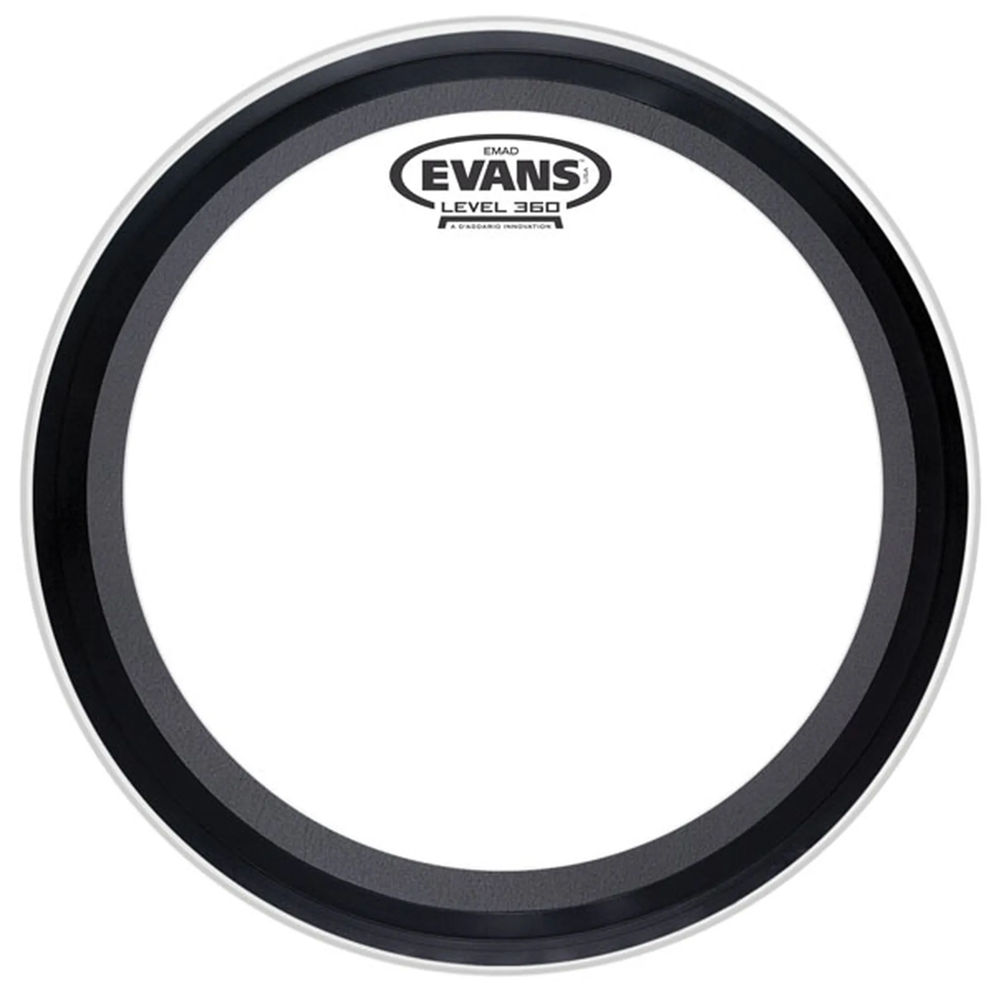 Vorderes Coverbild Evans EMAD Clear 24"