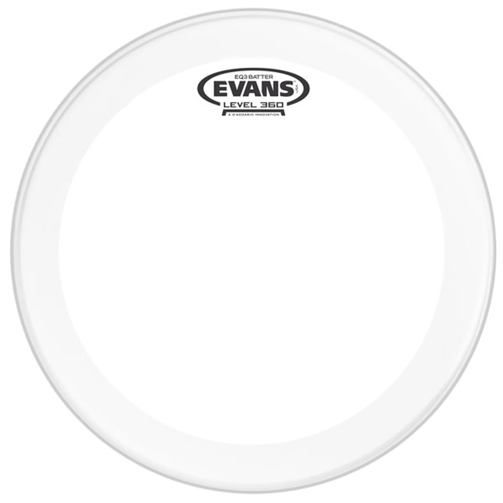 Vorderes Coverbild Evans EQ3 Clear 18"