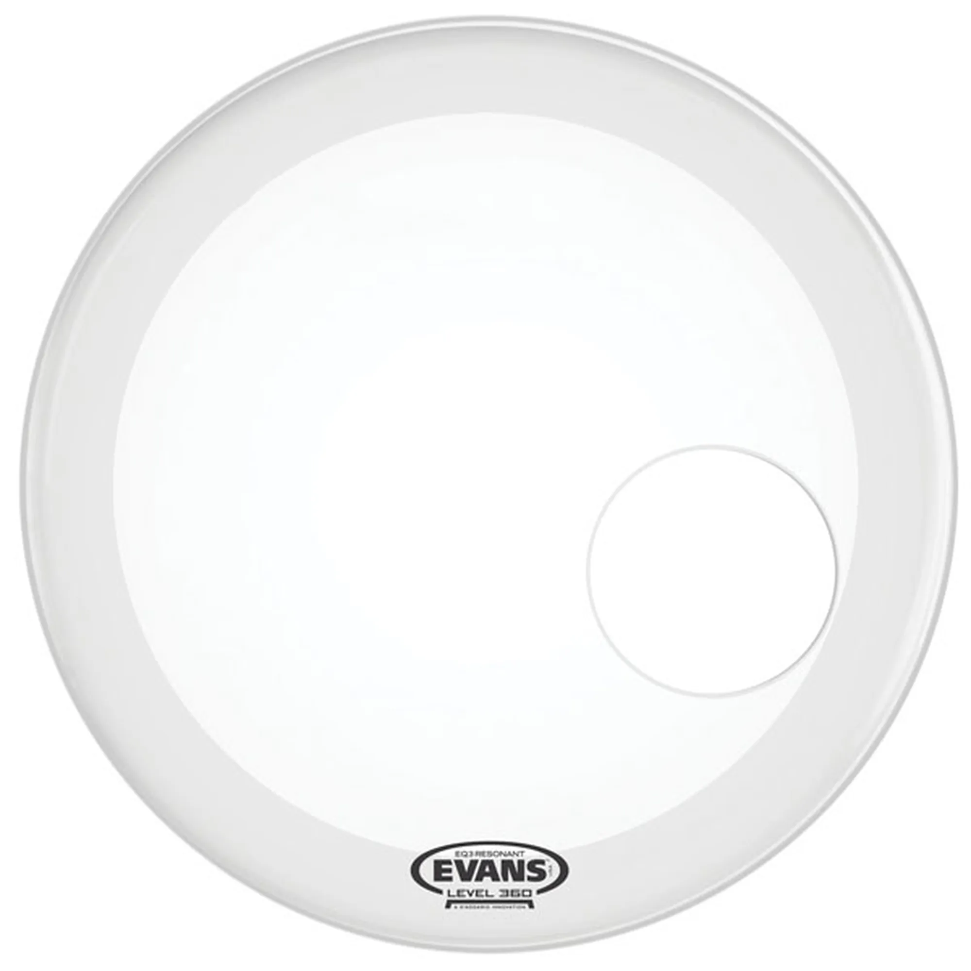 Evans EQ3 22" Coated White