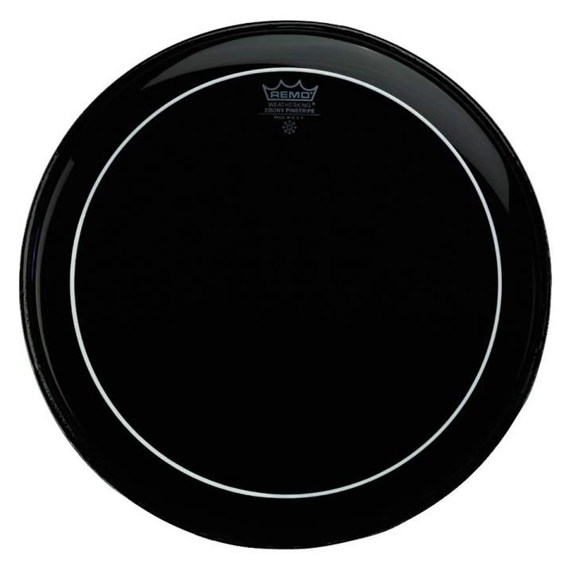 Remo Pinstripe Ebony 14"