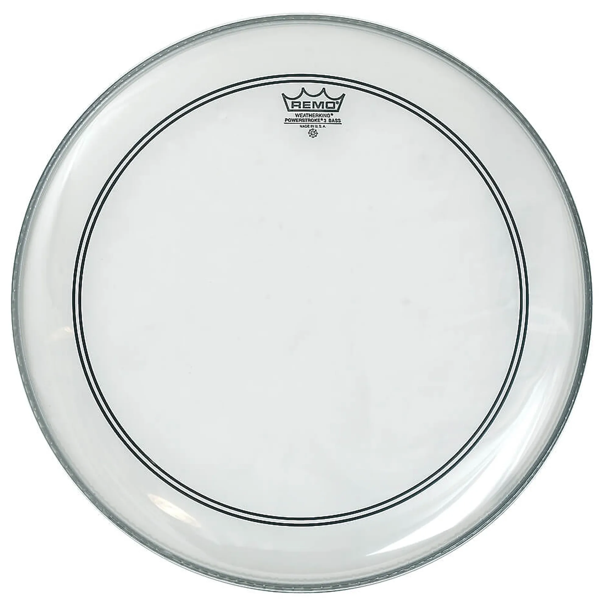 Remo Powerstroke 3 Clear 22"