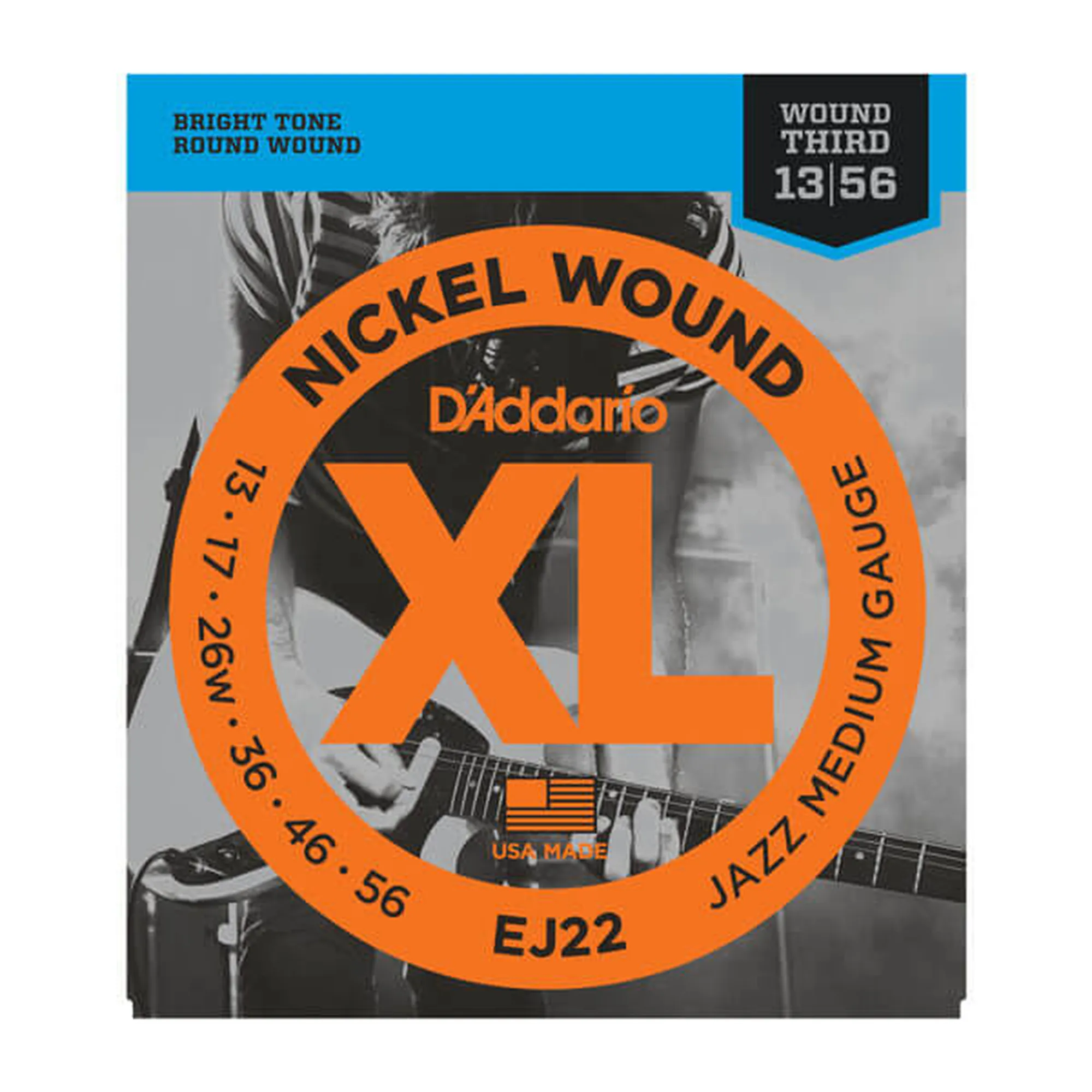 Vorderes Coverbild D´Addario EJ22 Jazz Medium