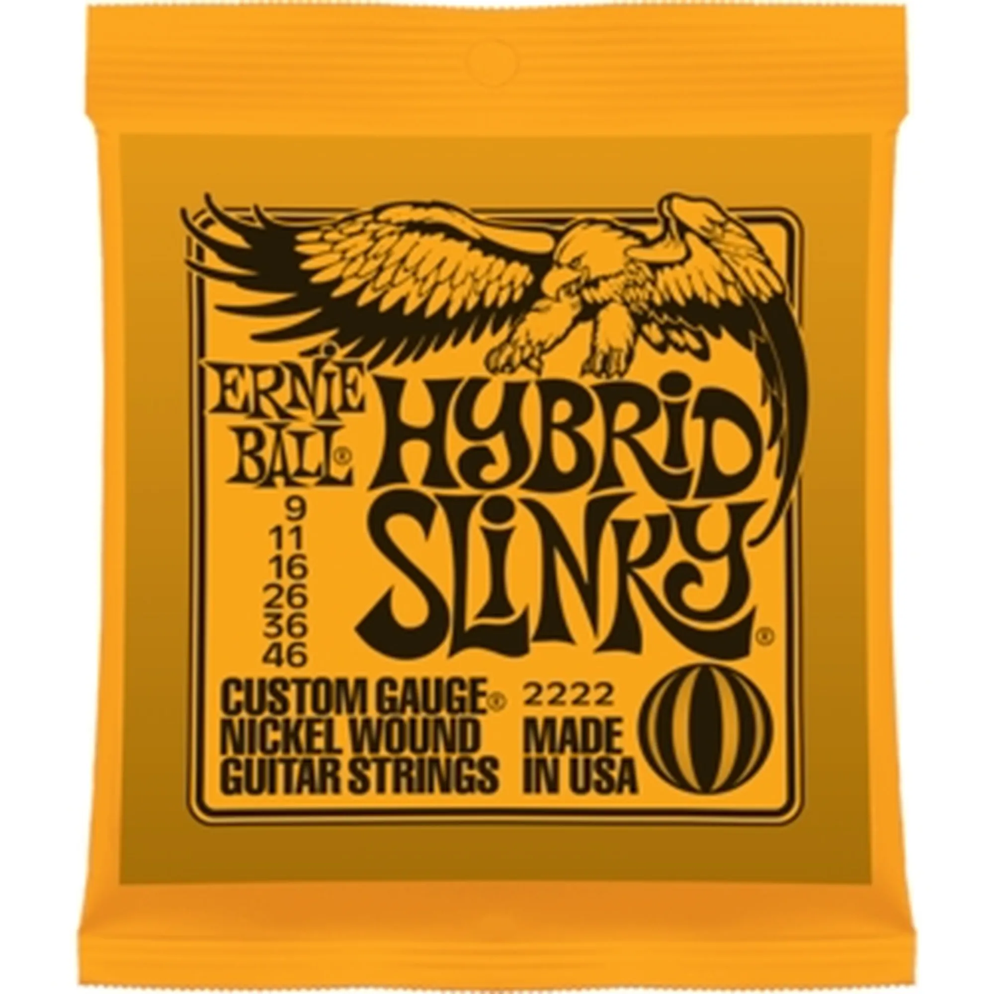 Ernie Ball EB2222 Hybrid Slinky Nickel