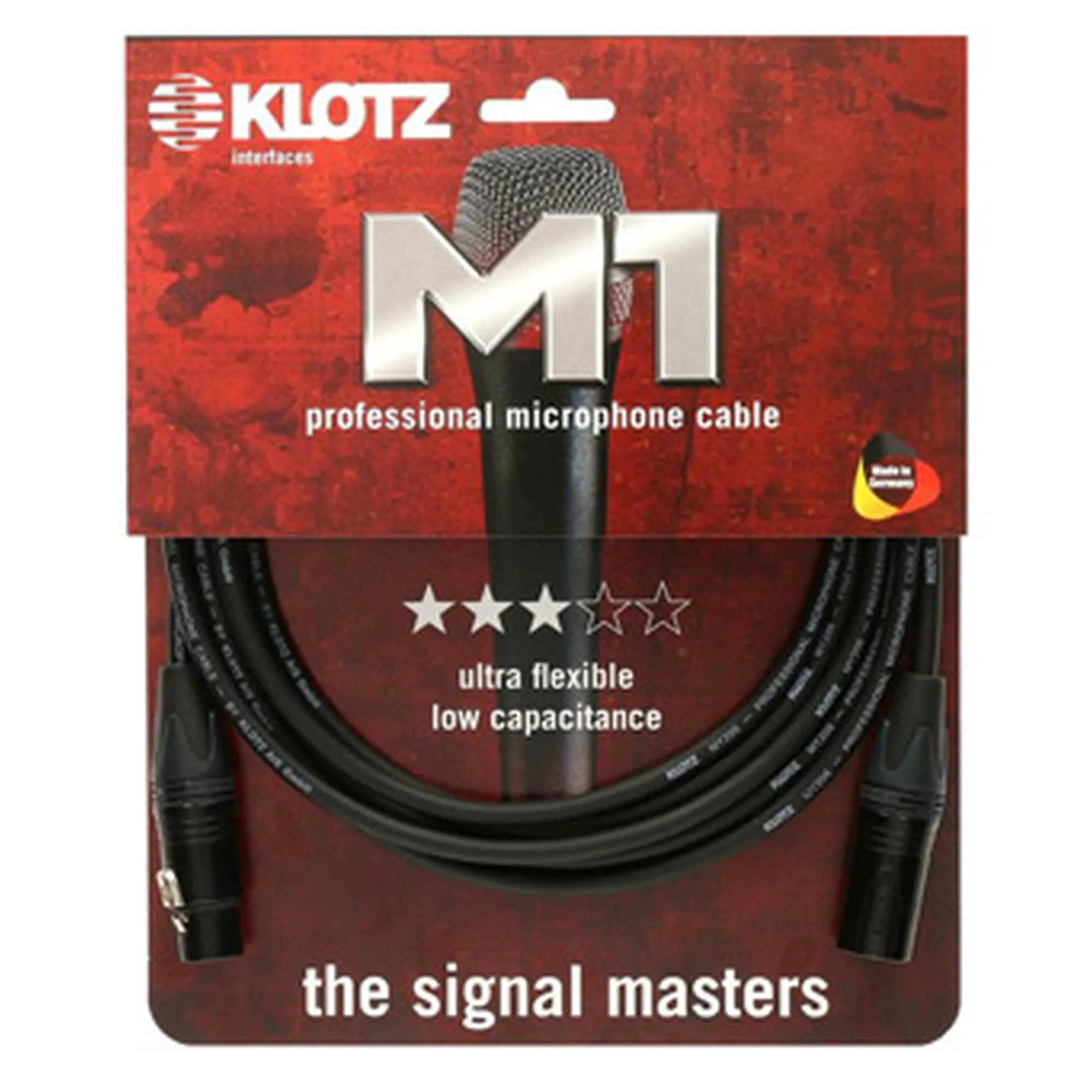 Klotz M1FM1N0500 Prime M1 Neutrik