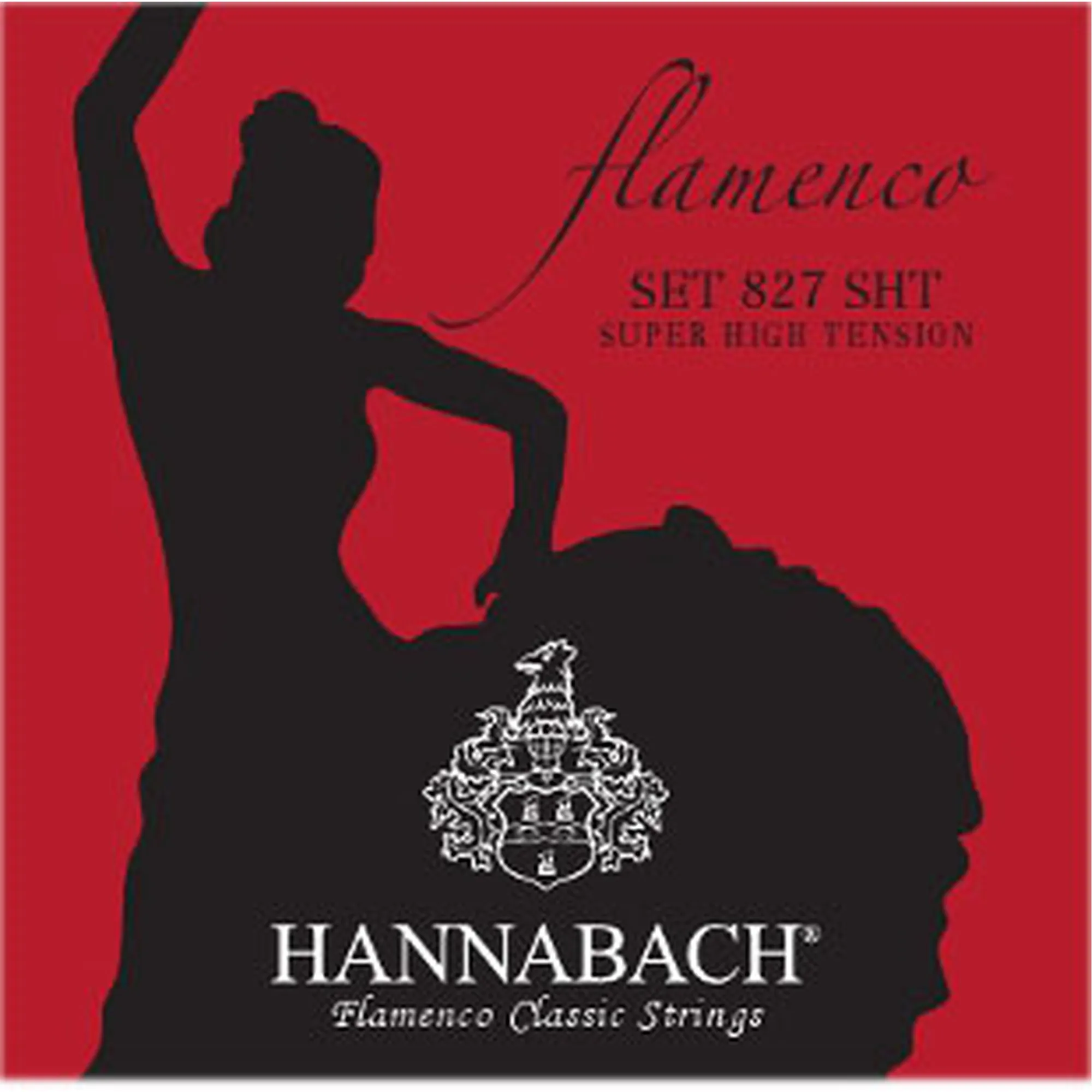 Hannabach 827SHT Flamenco Rot