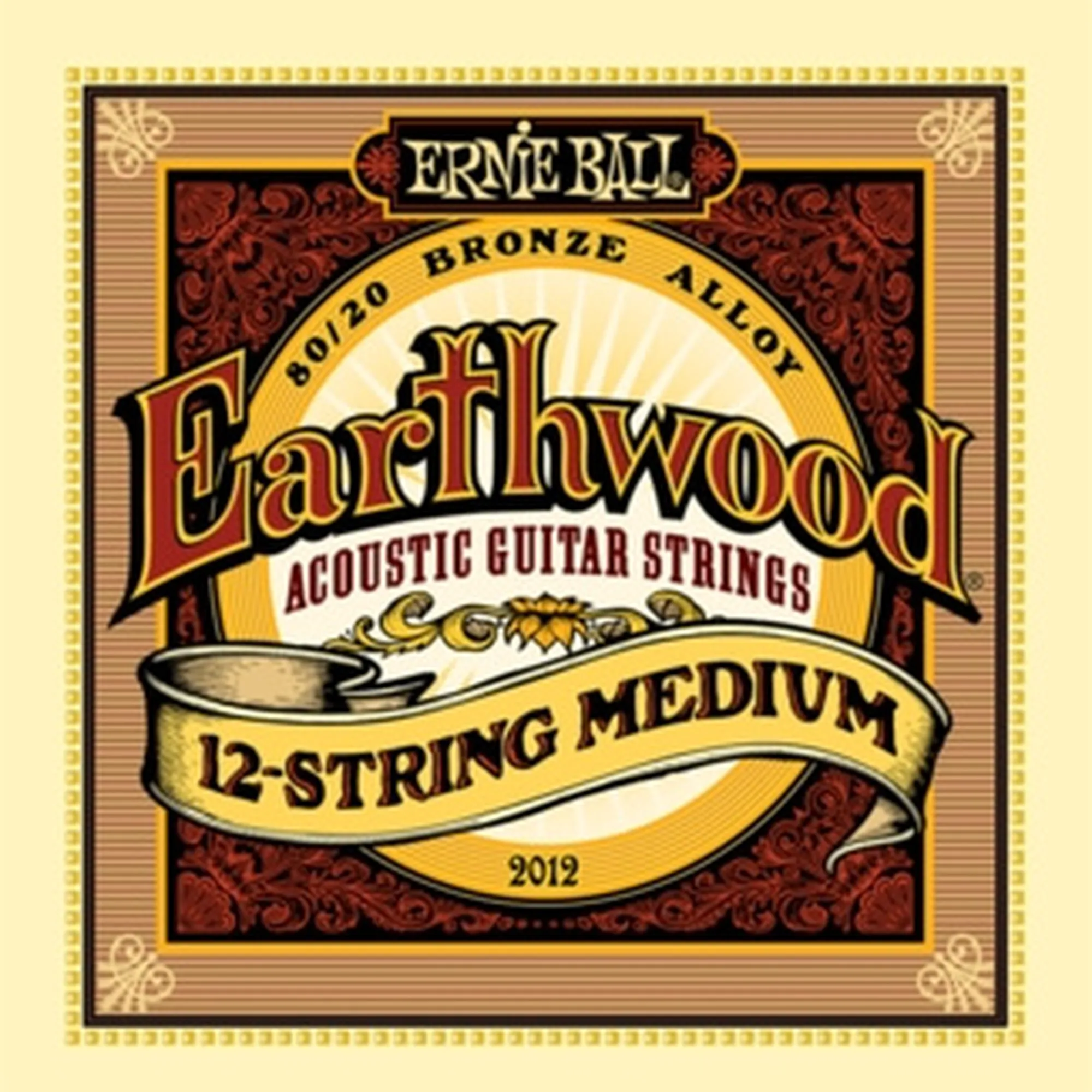 Ernie Ball EB2012 Earthwood 12-String Medium