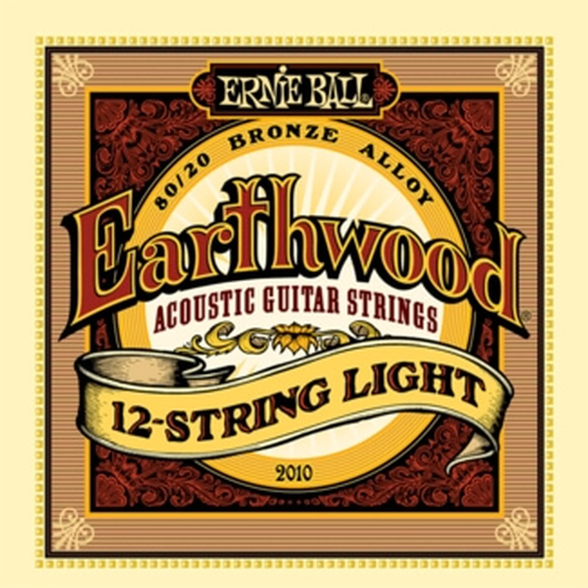 Ernie Ball EB2010 Earthwood 12-String Light