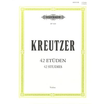 42 Kreuzer Etüden