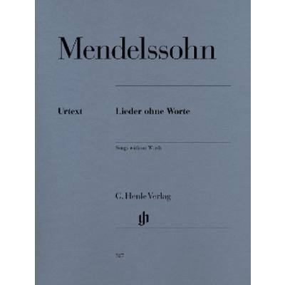 Vorderes Coverbild Klavierwerke Band 3 - Lieder ohne Worte