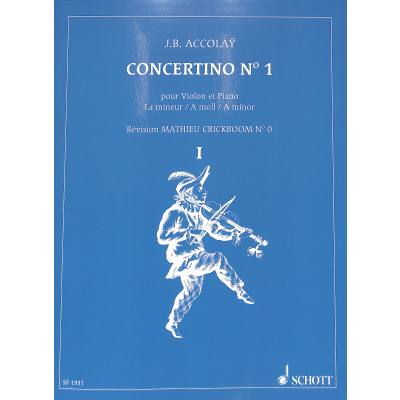 Vorderes Coverbild Concertino 1 a-moll