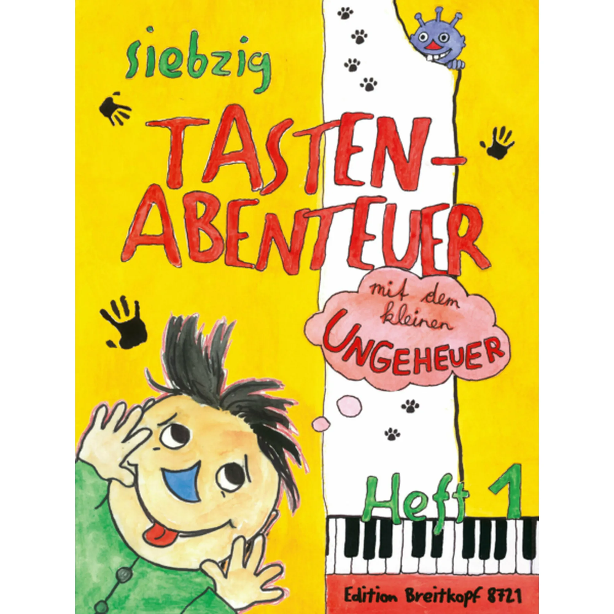 Vorderes Coverbild 70 Tastenabenteuer mit dem kleinen Ungeheuer 1