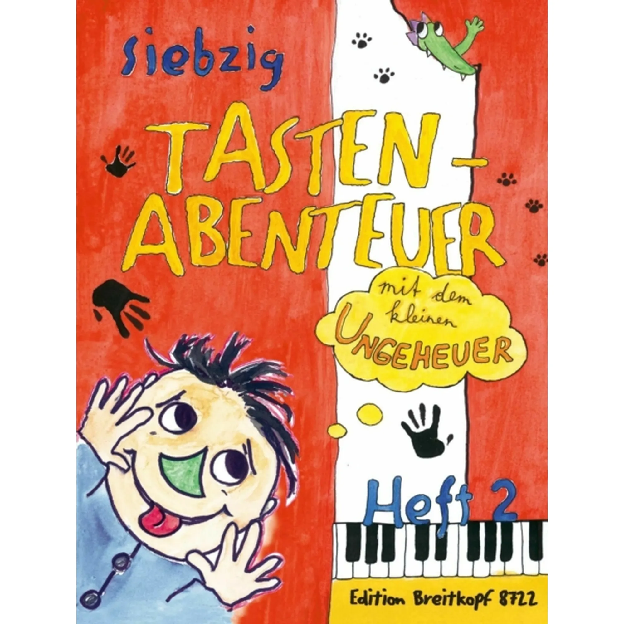 Vorderes Coverbild 70 Tastenabenteuer mit dem kleinen Ungeheuer 2