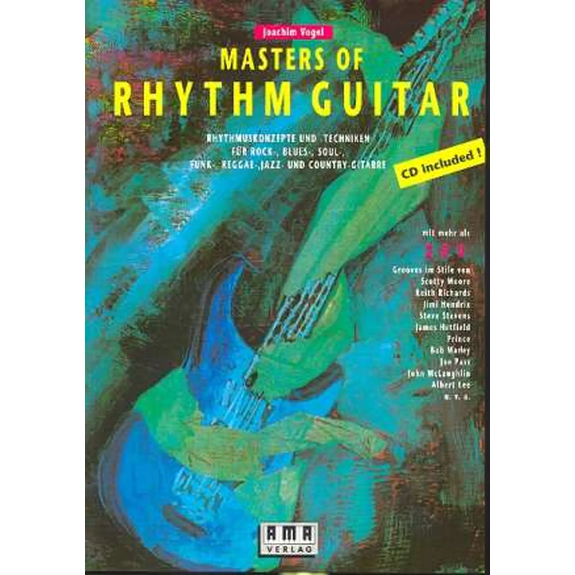 Vorderes Coverbild Masters of Rhythm Guitar