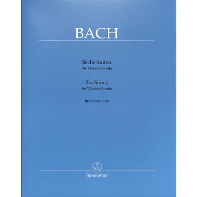 6 Suiten BWV 1007-1012