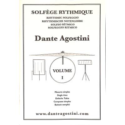 Anderes Coverbild Solfege Rhythmique 1 - Mesures Simples