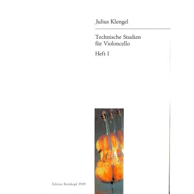 Vorderes Coverbild Technische Studien für Violoncello 1