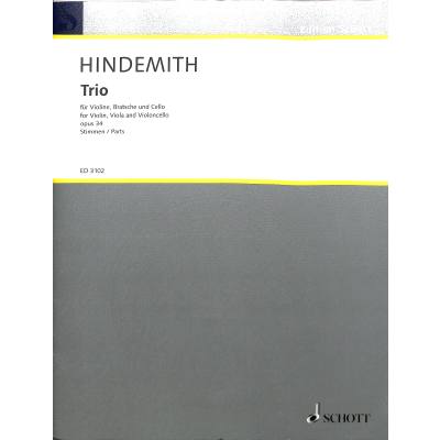 Vorderes Coverbild Trio 1, op. 34 - Antiquariat