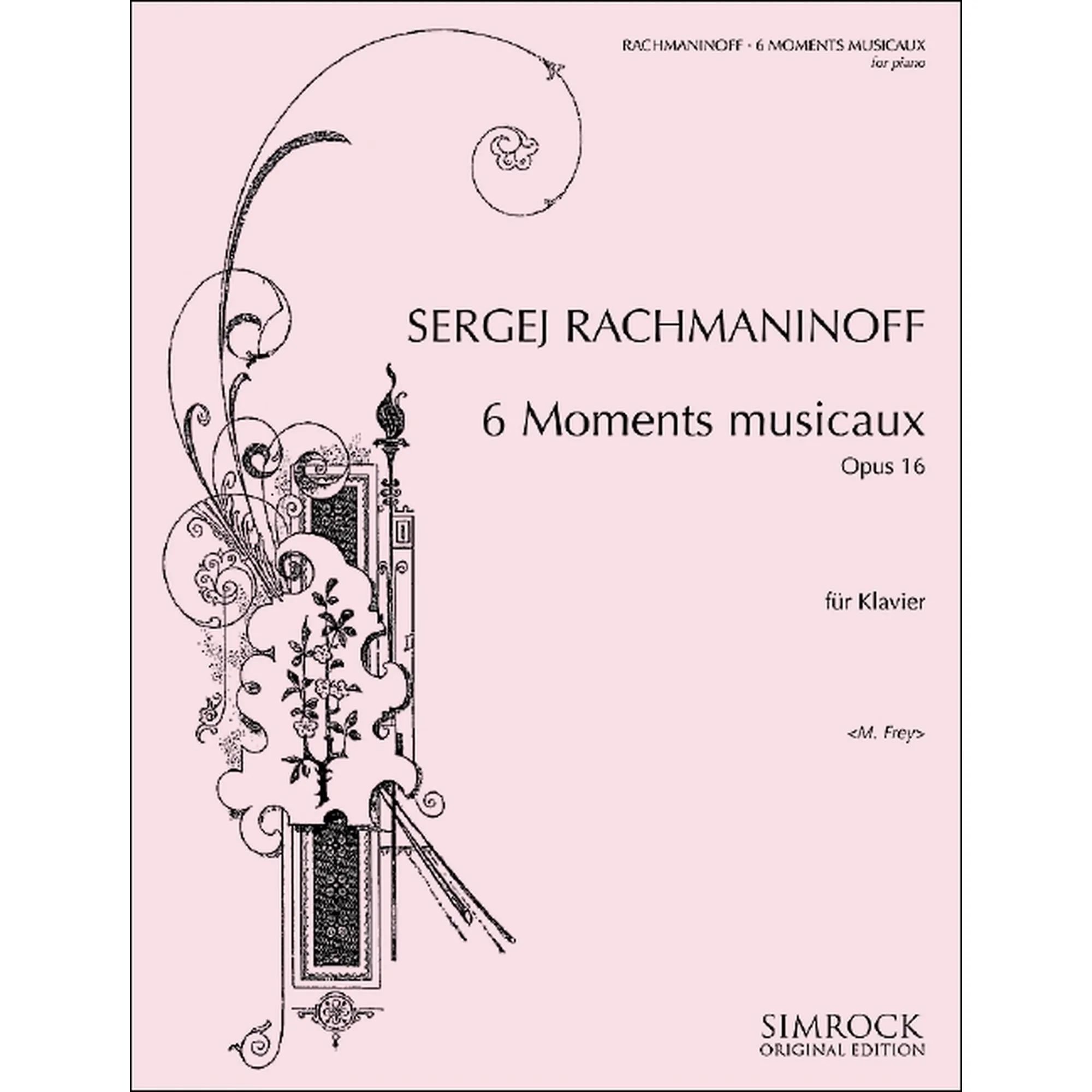 6 Moments Musicaux op. 16