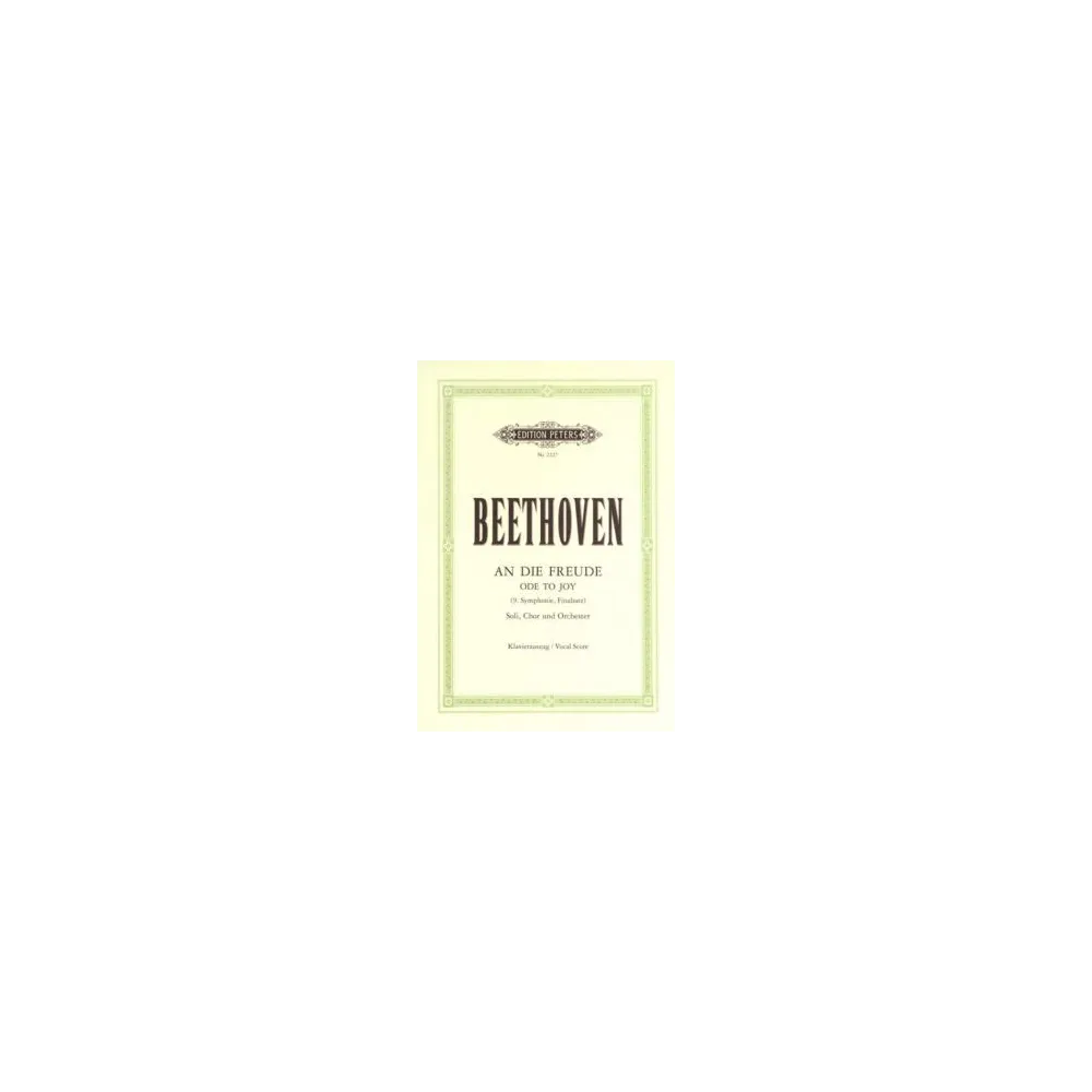 Vorderes Coverbild An die Freude - Finalsatz Sinfonie Nr. 9 op. 125