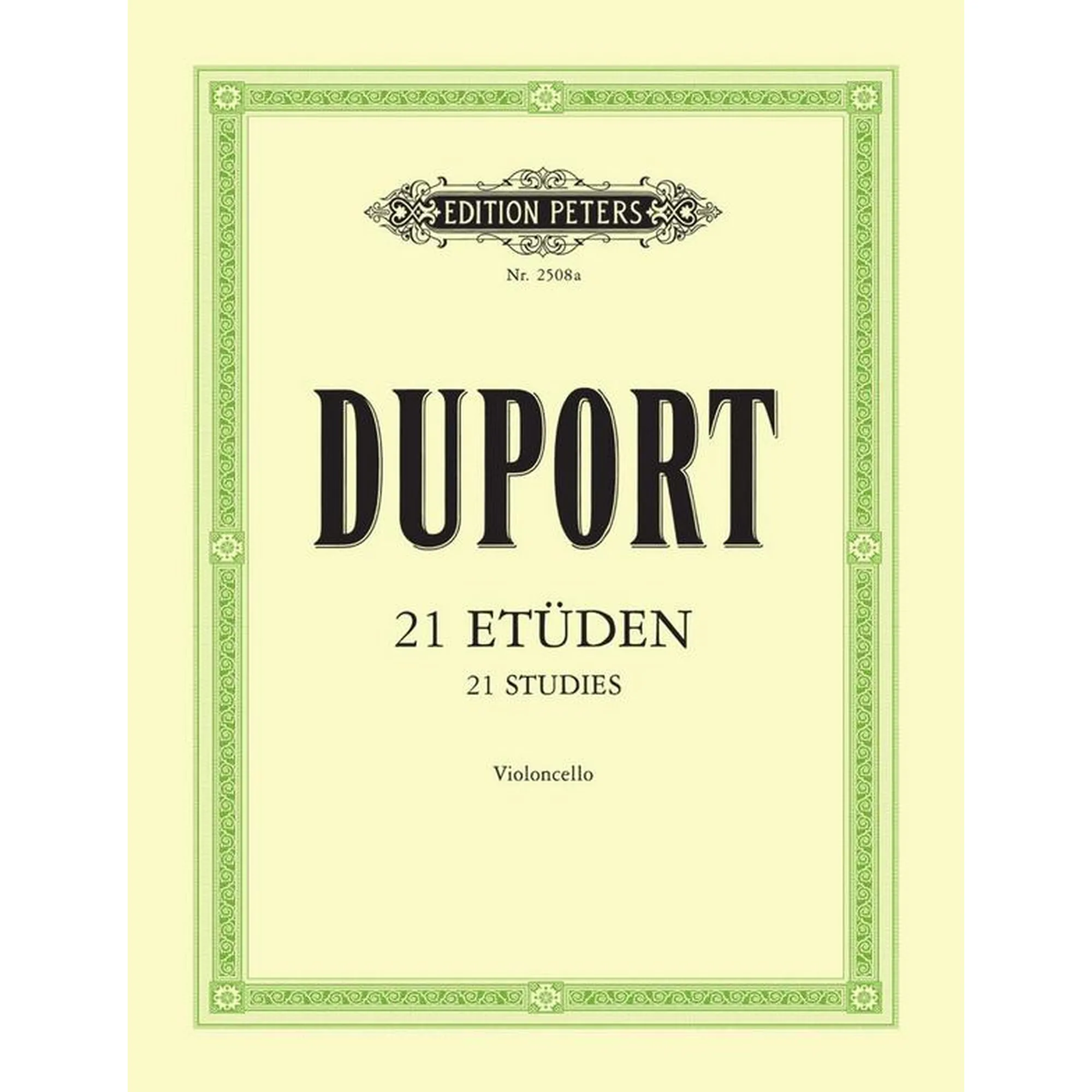 Vorderes Coverbild 21 Etüden
