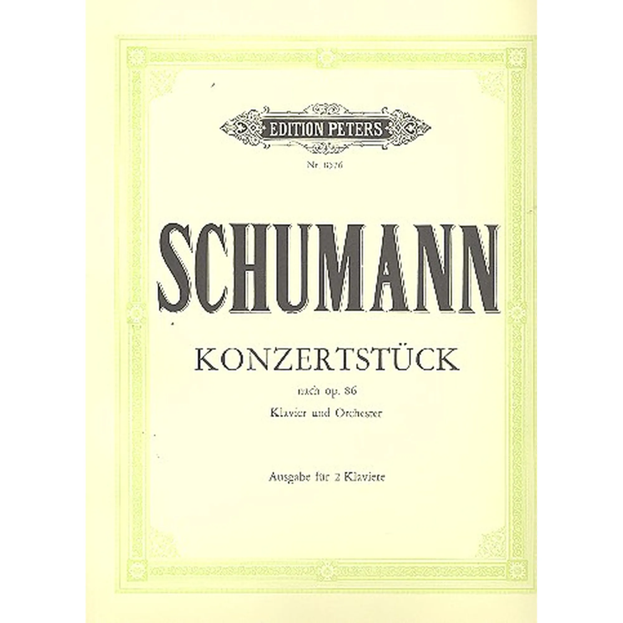 Konzertstück op. 86