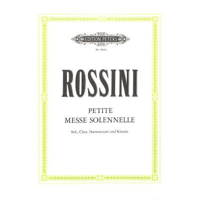 Vorderes Coverbild Petite Messe Solennelle