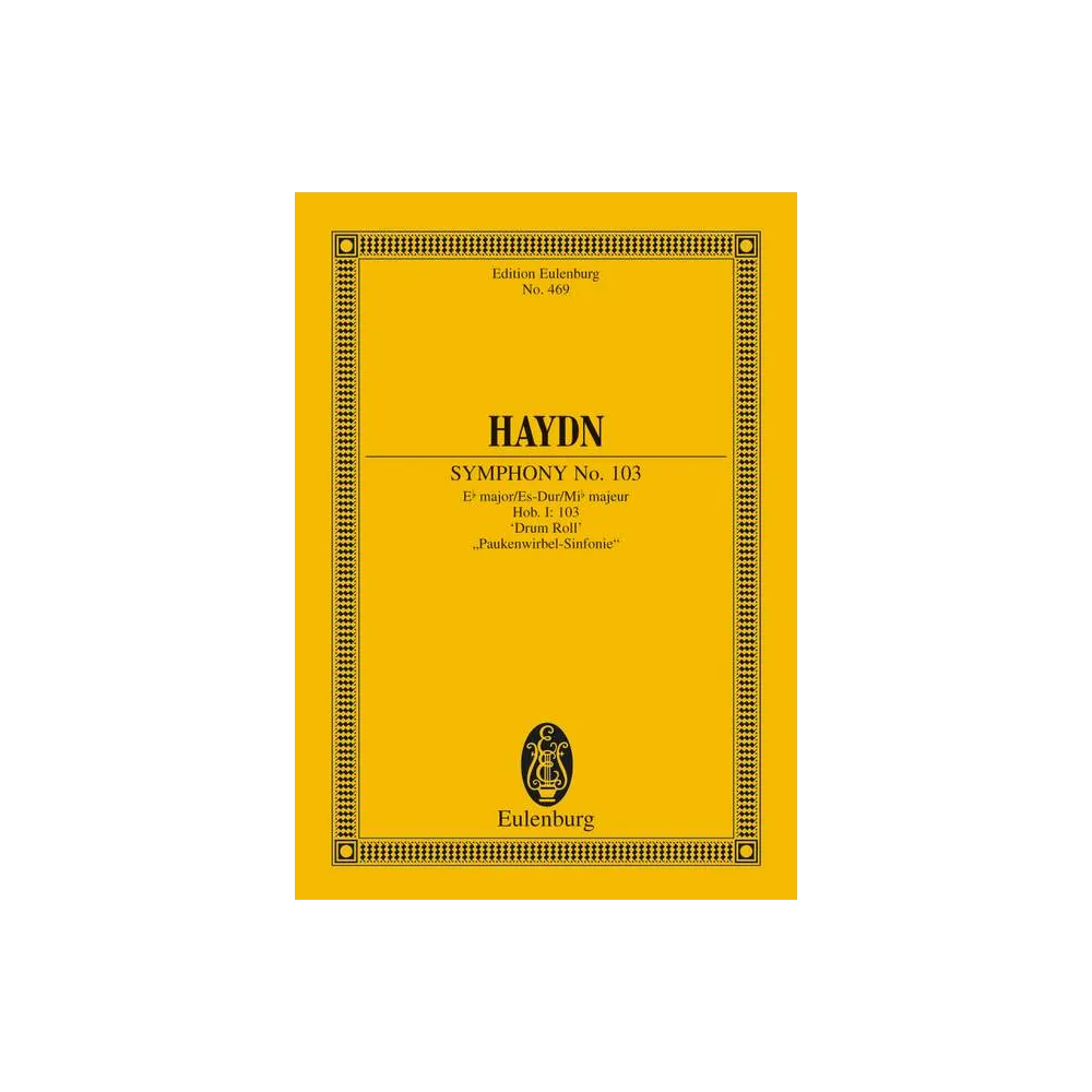 Anderes Coverbild Sinfonie 103 Es-Dur HOB 1/103 (Paukenwirbel)