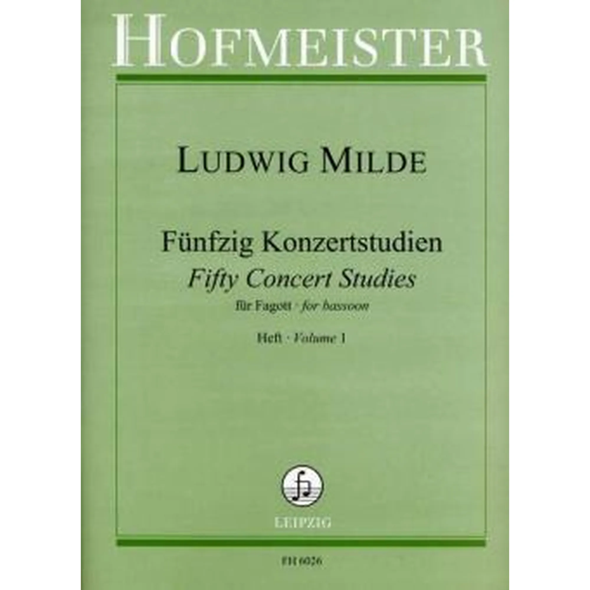 50 Konzertstudien op.26 Heft 1