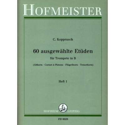 Vorderes Coverbild 60 ausgewählte Etüden 1