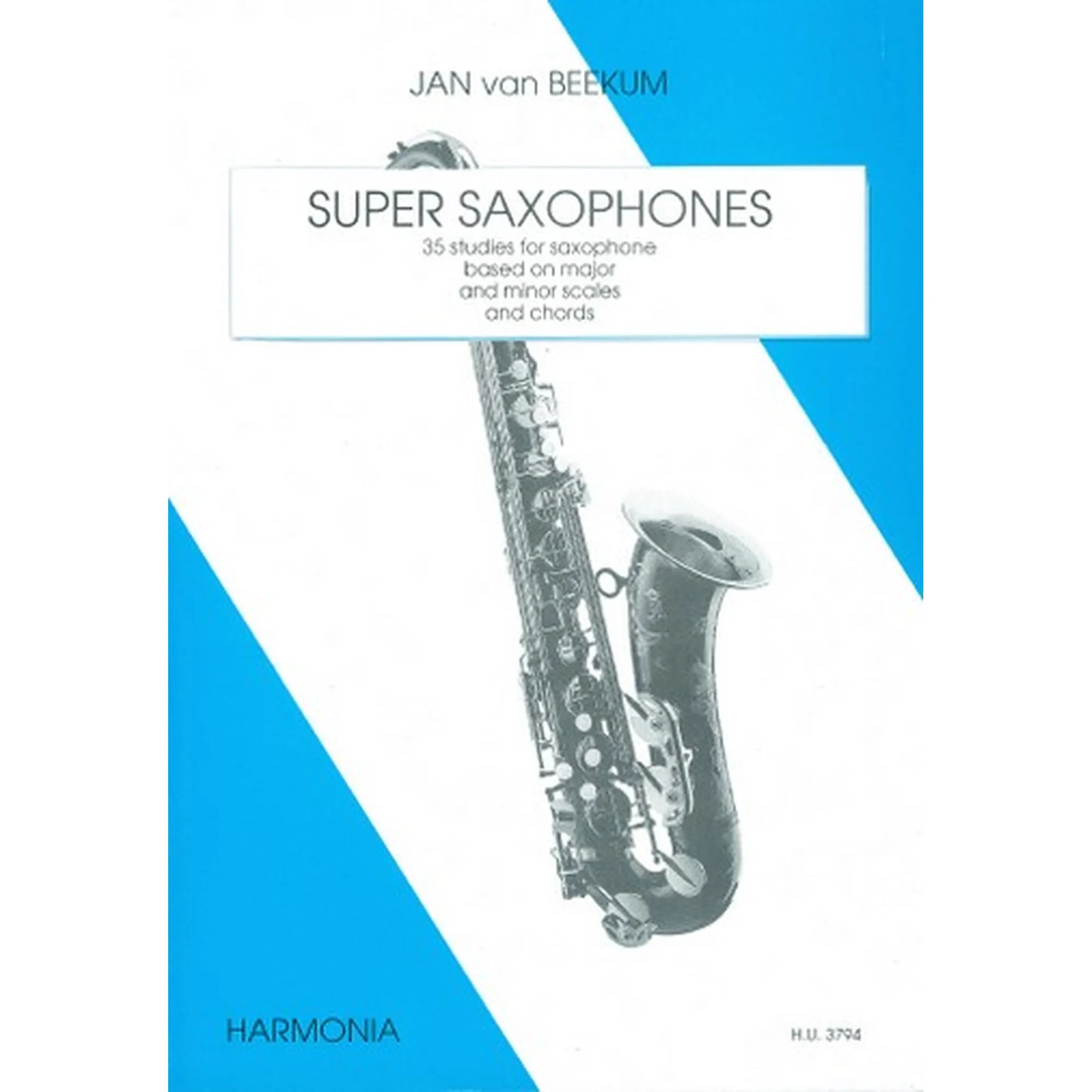 Vorderes Coverbild Super Saxophones - 35 Studies