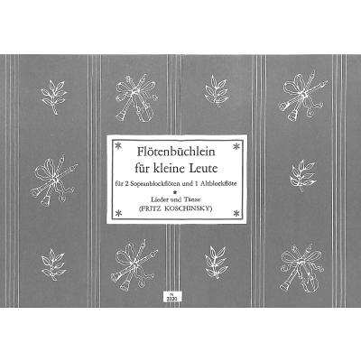 Vorderes Coverbild Flötenbüchlein für kleine Leute