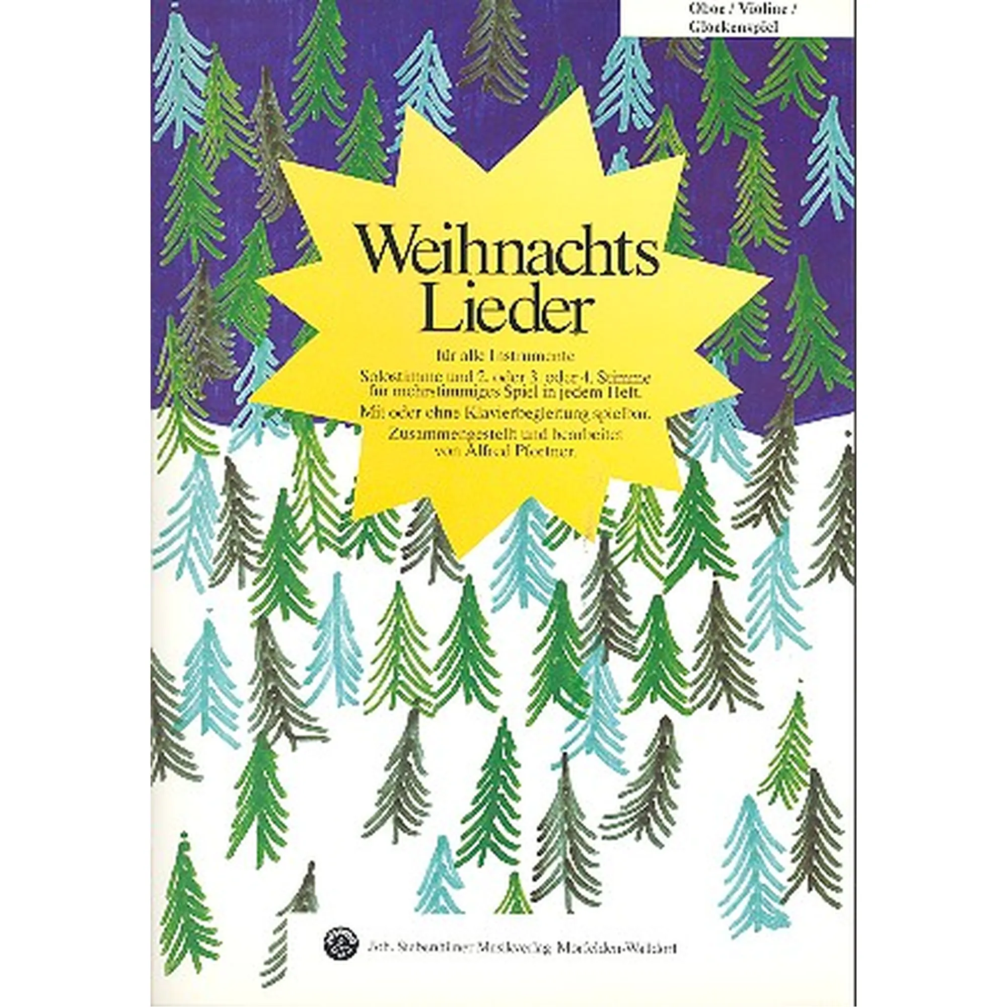 Vorderes Coverbild Weihnachtslieder Für Flexibles Ensemble
