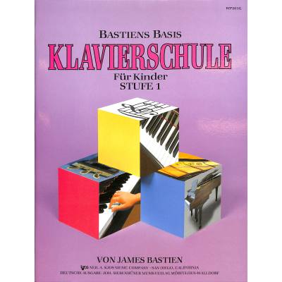 Vorderes Coverbild Basis Klavierschule 1