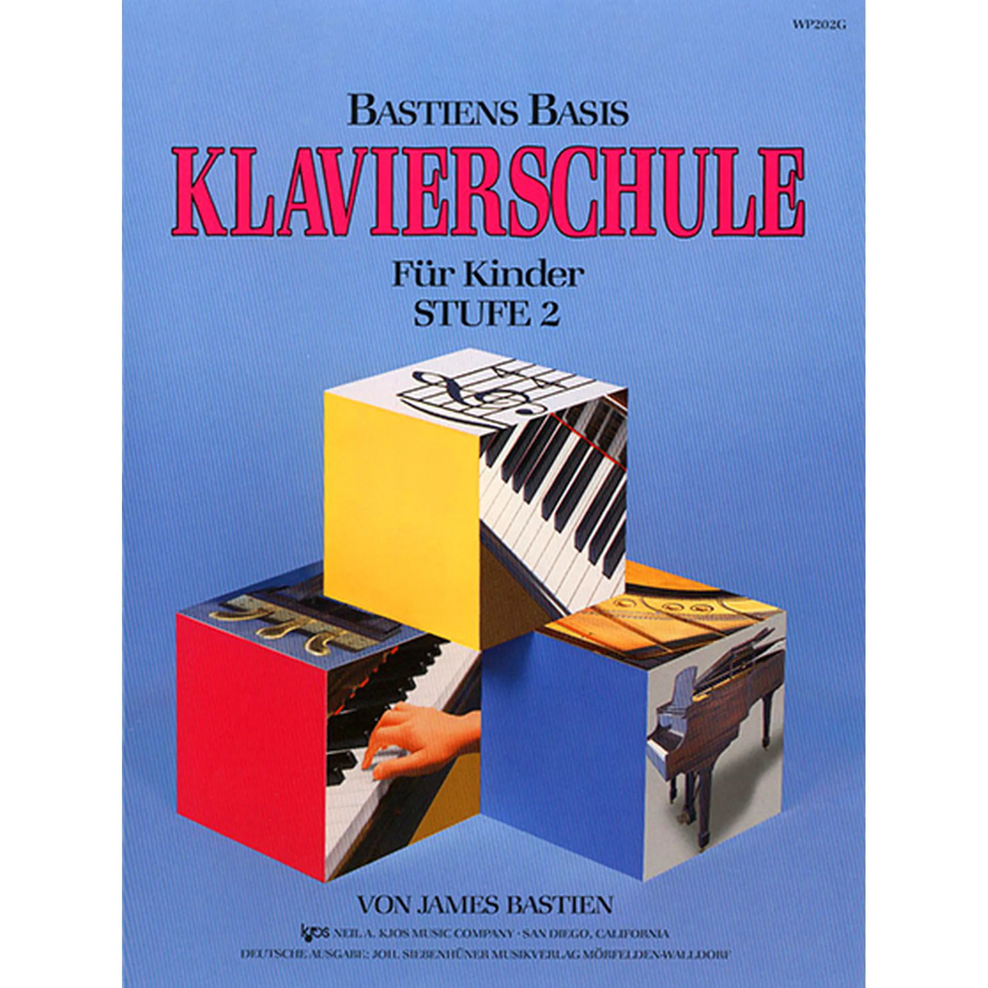 Vorderes Coverbild Basis Klavierschule 2