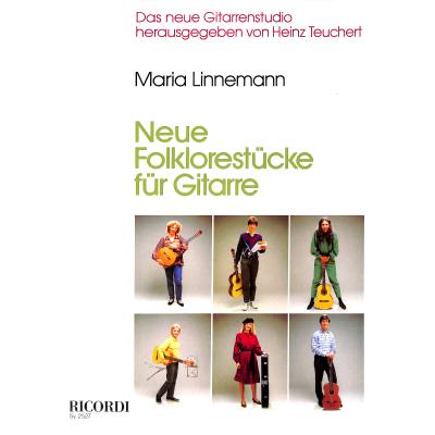 Vorderes Coverbild Neue Folklorestücke für Gitarre