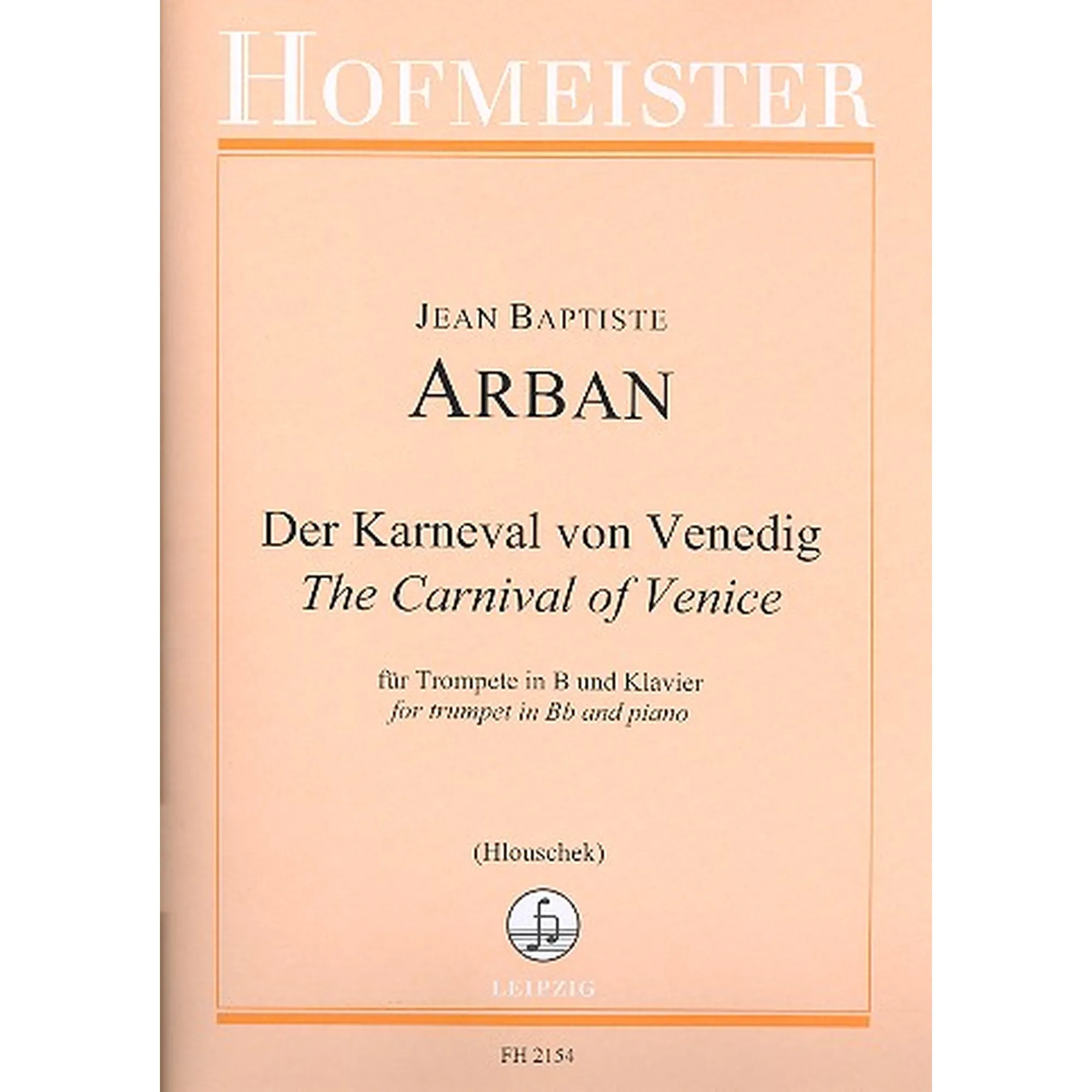 Vorderes Coverbild Der Carneval von Venedig und anderes