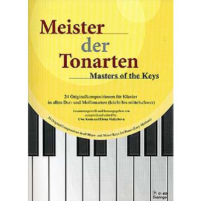 Vorderes Coverbild Meister der Tonarten