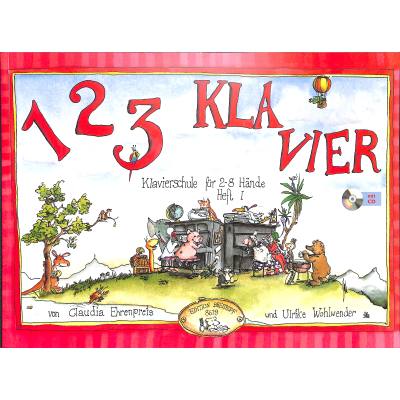 Vorderes Coverbild 1 2 3 Klavier 1