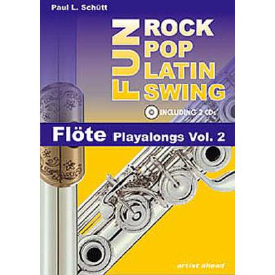 Vorderes Coverbild Rock Pop Latin Swing Fun Playalongs 2