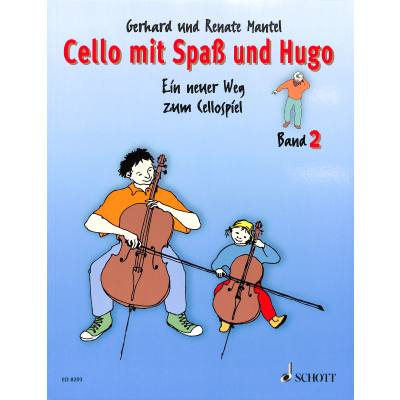 Vorderes Coverbild Cello mit Spass und Hugo 2