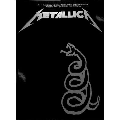 Vorderes Coverbild Metallica - Black Album