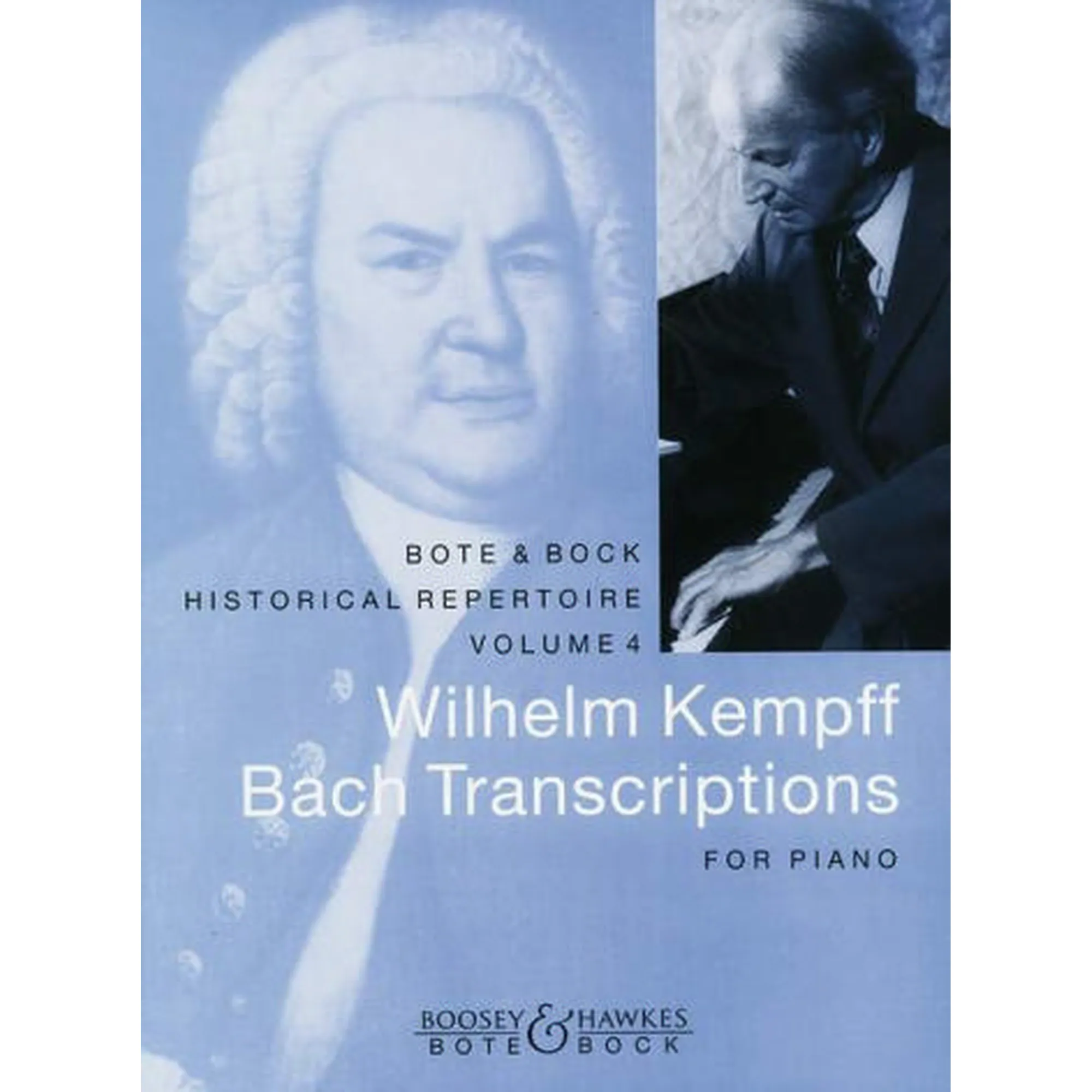 Vorderes Coverbild Wilhelm Kempff - Bach Transcriptions Band 4