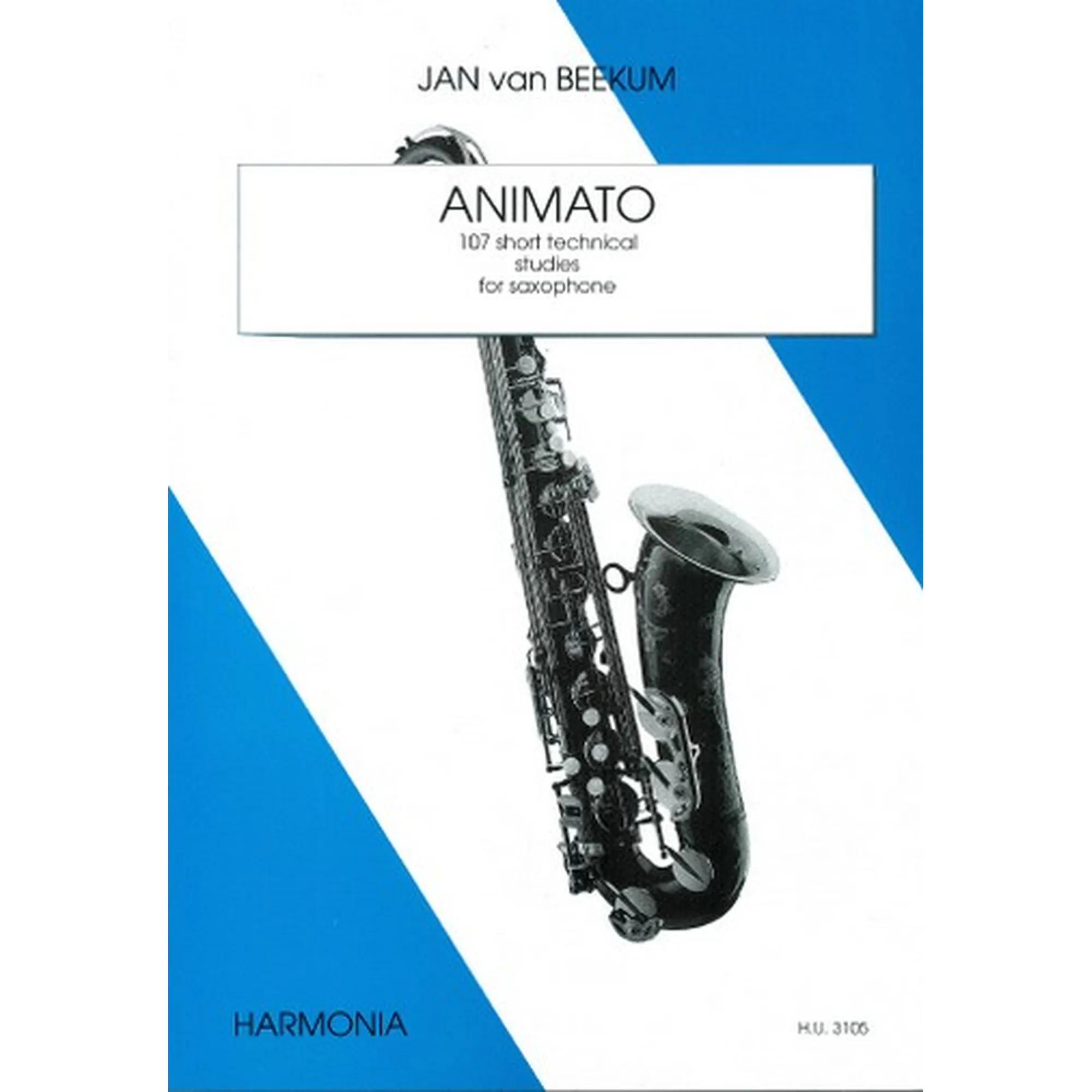 Vorderes Coverbild Animato - 107 short technical studies