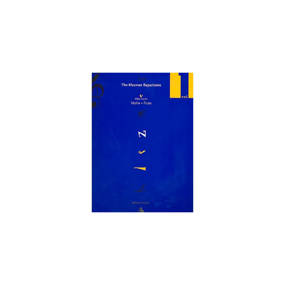 Vorderes Coverbild Klezmer Repertoire 1