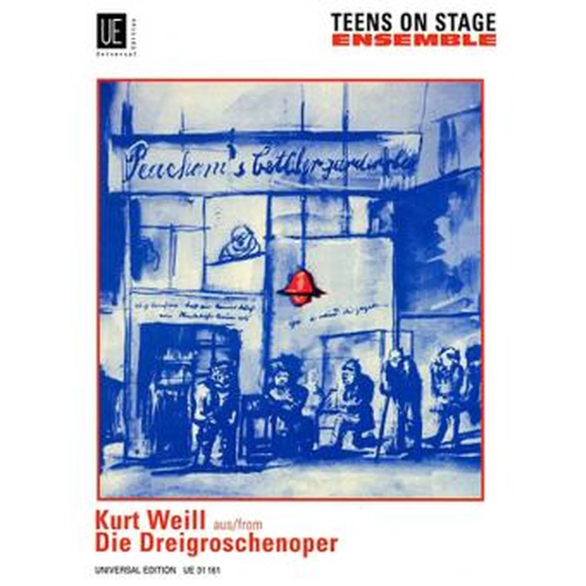 Vorderes Coverbild Die Dreigroschenoper