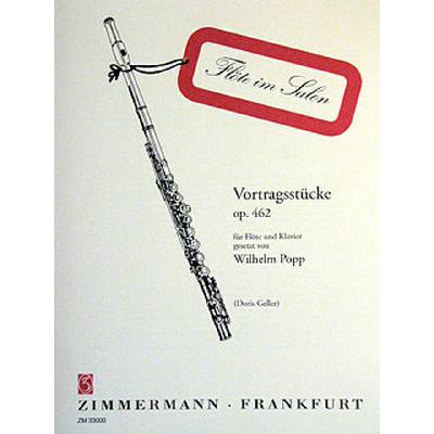 Vorderes Coverbild Vortragsstücke OP 462