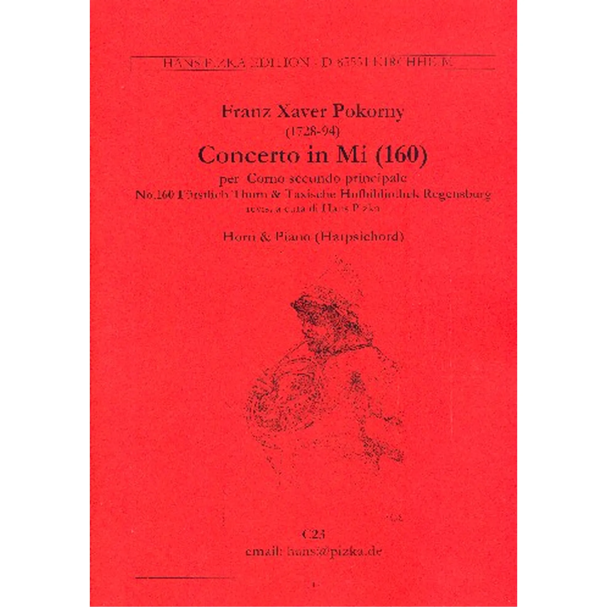 Vorderes Coverbild Concerto per il corno secundo E-Dur -Antiquariat