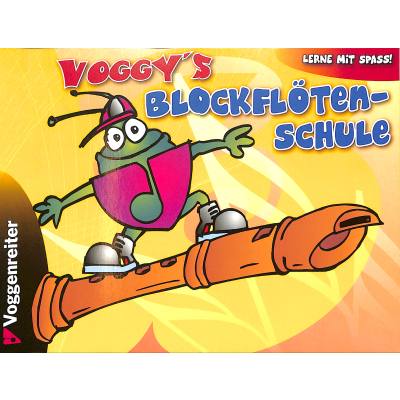 Vorderes Coverbild Voggy´s Blockflötenschule 1