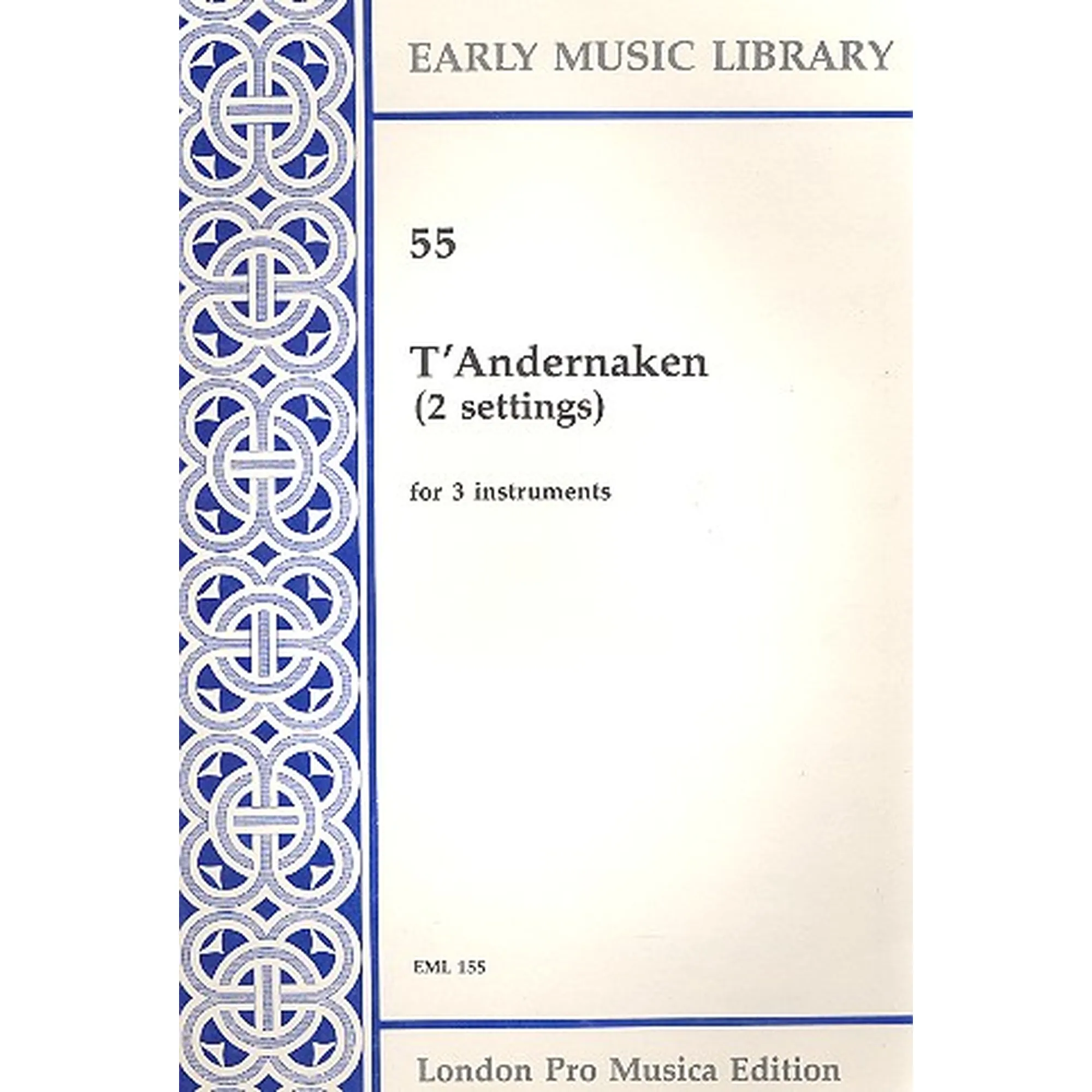 T´andernaken - 2 Settings - Antiquariat